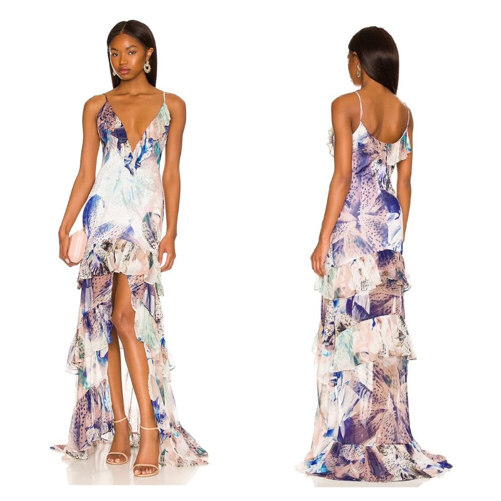 Katie May Overdressed Gown in Electric Garden XL